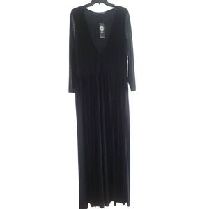Boohoo Dress Plus Size 18 Black‎